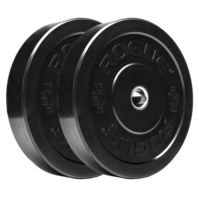ファッション通販 安い ROGUE バンパープレート20kg1枚【2】 FITNESS ウエイトトレーニング